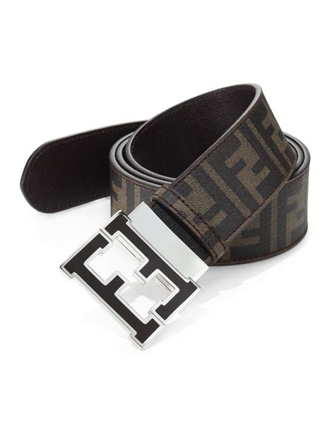 womens fendi logo belt